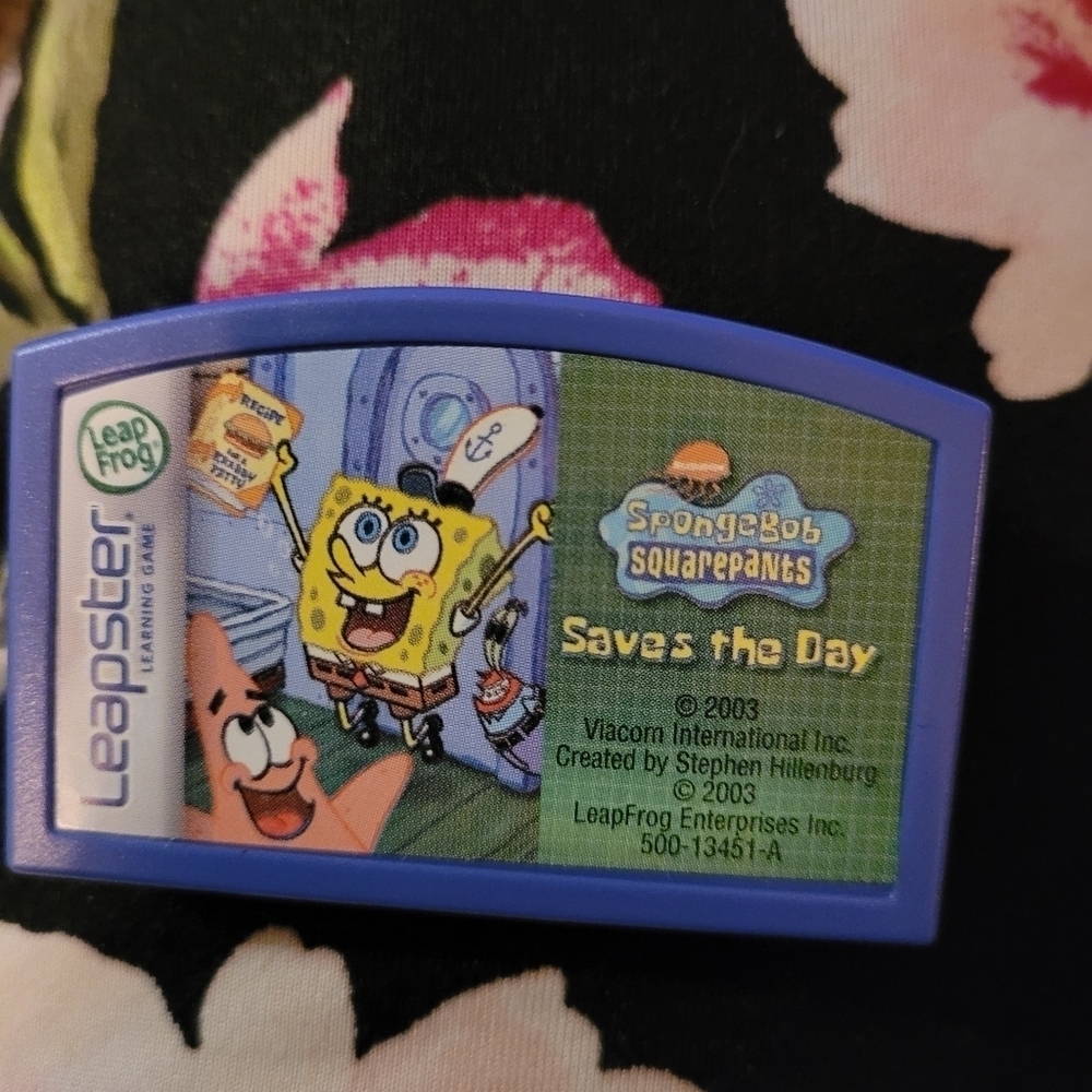 Spongebob Squarepants Saves The Day Leapster 